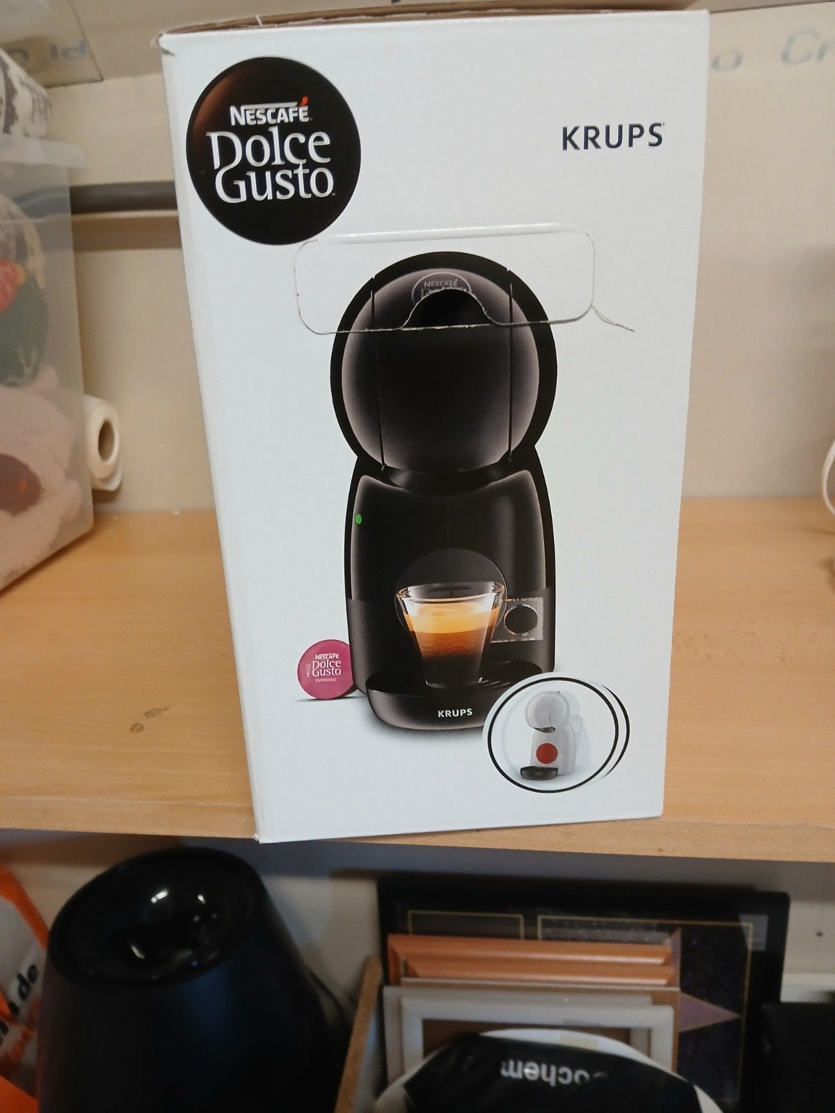 Dolce gusto nieuw., Ophalen