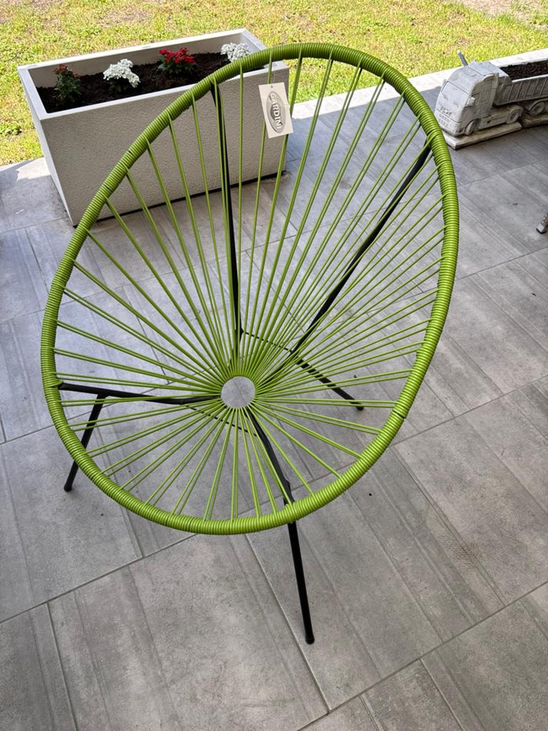 Gardini tuinstoel, Enlèvement, Neuf