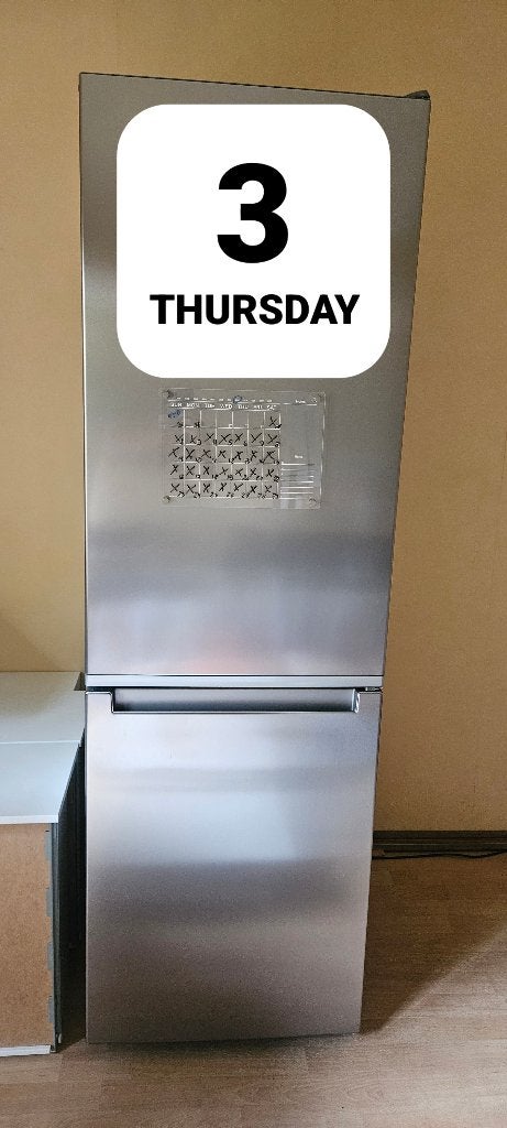 Frigo congélateur Whirlpool, Electroménager, Enlèvement, Comme neuf, Avec congélateur séparé