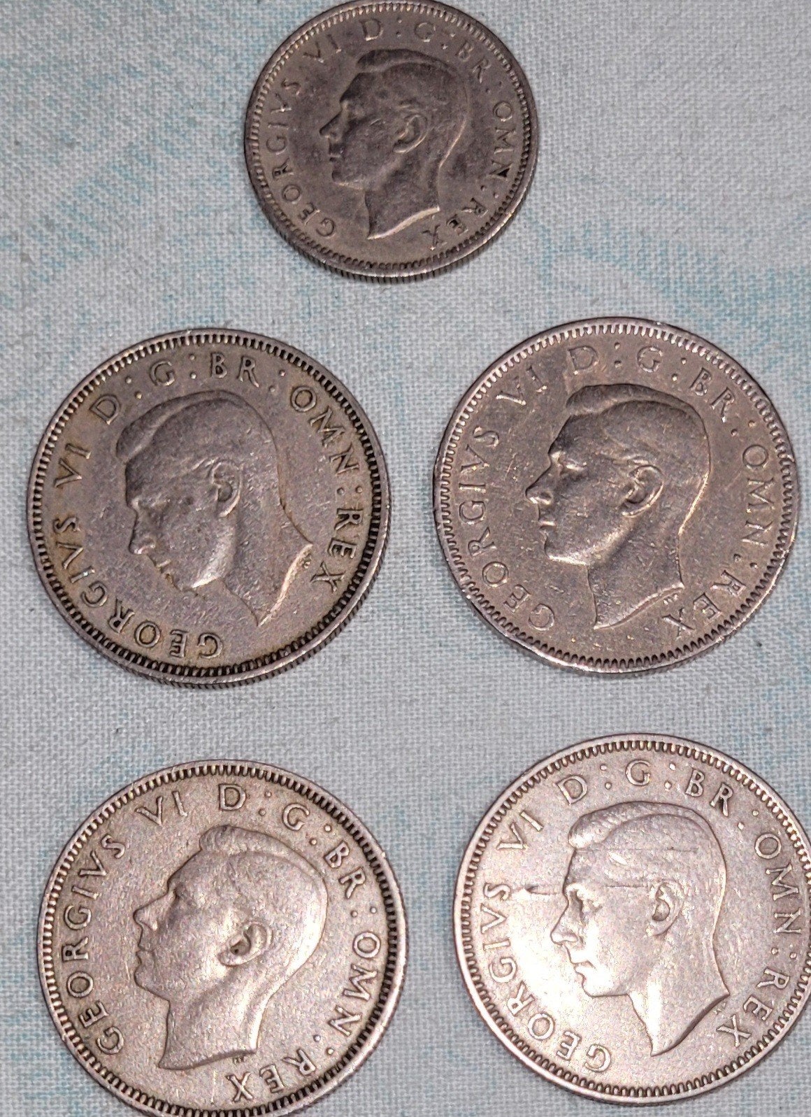 5 muntstuk van Engeland, Ophalen