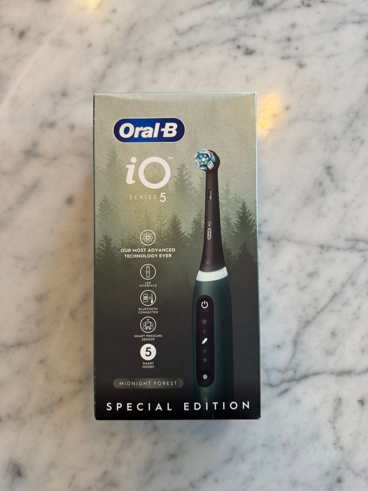 Oral-B iO Series 5 Midnight Forest – Neuve, jamais ouverte, Ophalen of Verzenden, Nieuw, Tandenborstel