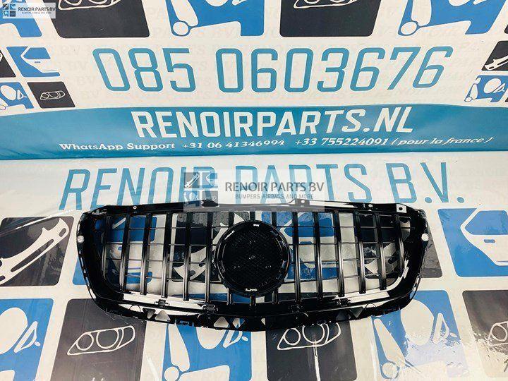 W906 GT GRILL MERCEDES SPRINTER FACELIFT BLACK PANAMERICANA, Gebruikt, -, -, 6 maanden garantie