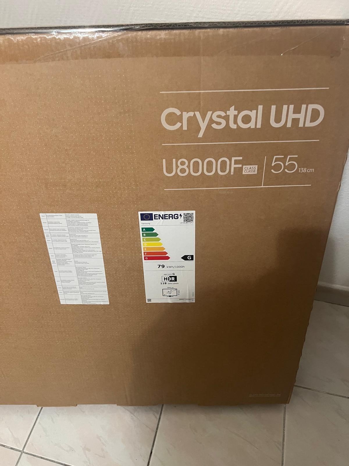 SAMSUNG UE55U8000H - Ultra HD 4K - TV LED - 55 pouces - 2026, TV, Hi-fi & Vidéo, Neuf, QLED, Enlèvement, Samsung