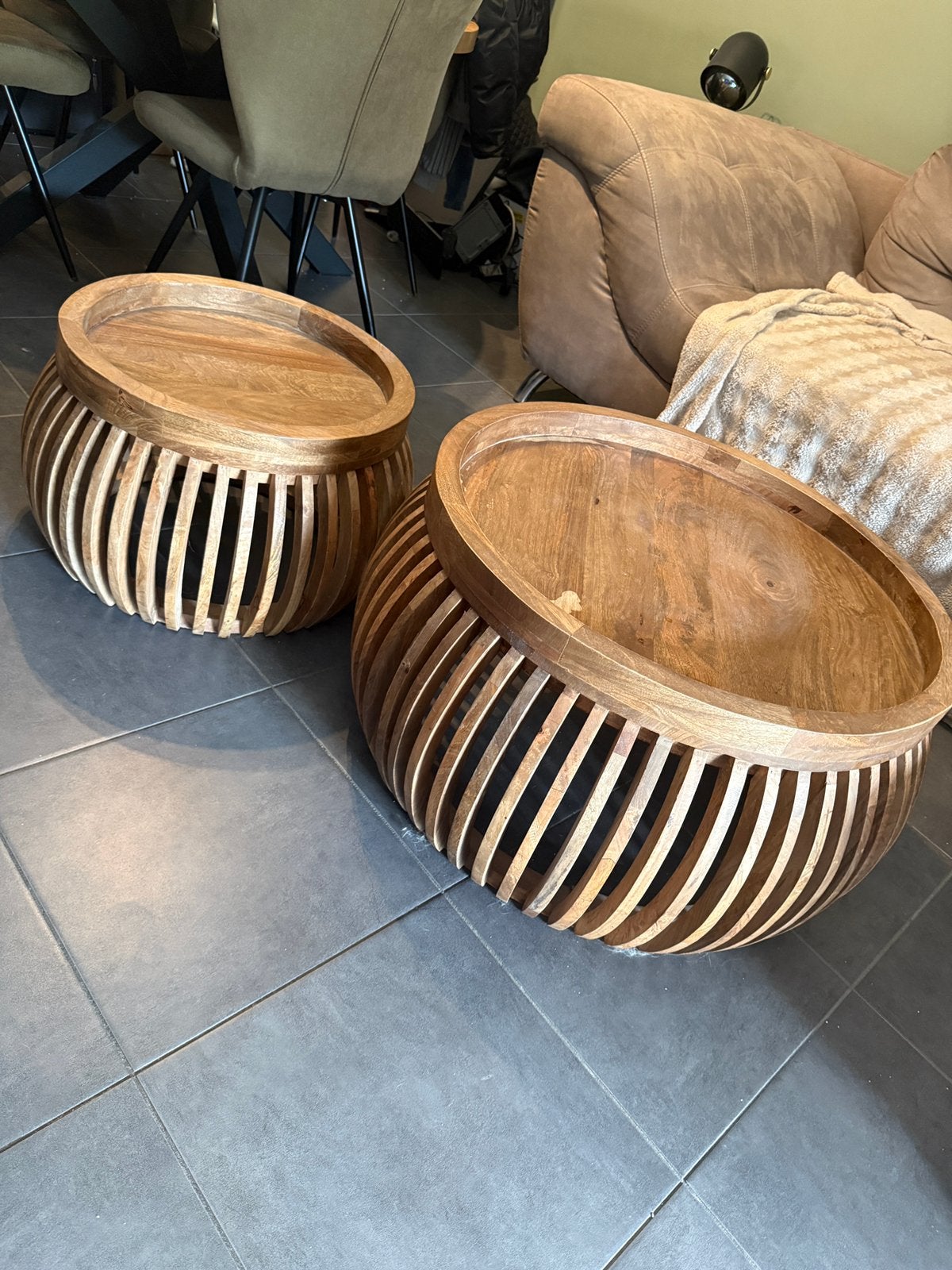 Salon tafel set tweak curve, Ophalen, Zo goed als nieuw