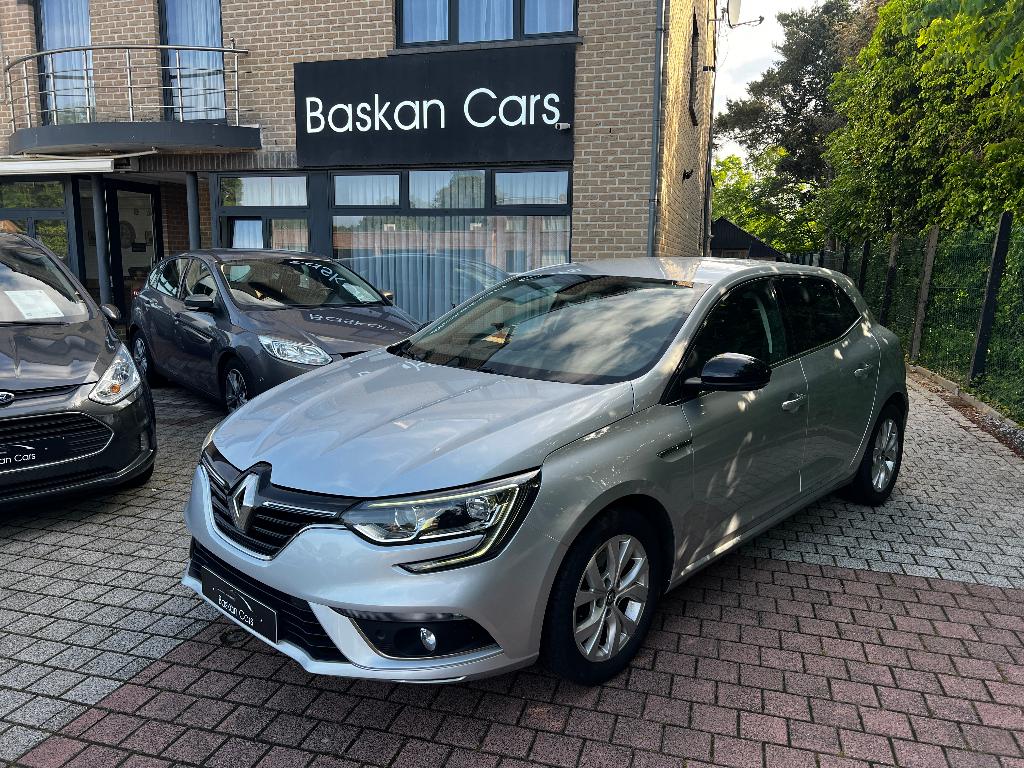 RENAULT MEGANE 1.3TCE/M2020/NAVI/AIRCO/12M GARANTIE, Auto's, Renault, Multifunctioneel stuurwiel, 5 deurs, Zilver of Grijs, 85 kW