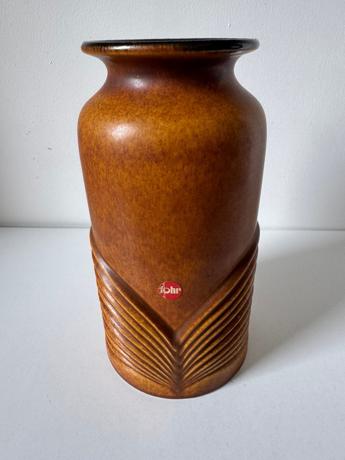 Vase vintage west Germany Fohr Keramik, Antiquités & Art, Enlèvement ou Envoi