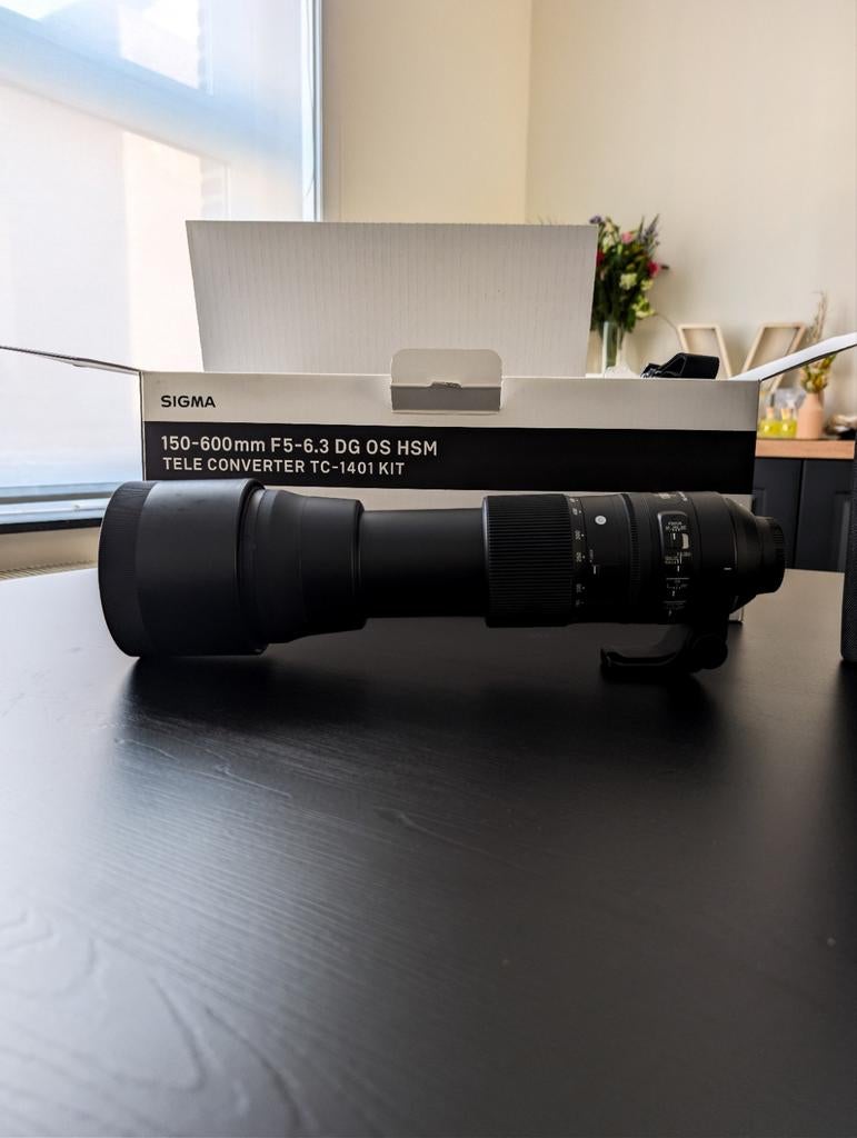 Sigma 150-600mm F5-6.3 DG OS HSM Nikon, TV, Hi-fi & Vidéo, Lecteurs CD, Enlèvement, Comme neuf, Autres marques