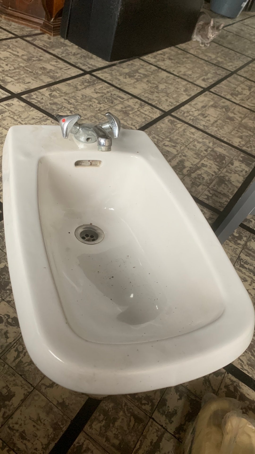 Bidet, Maison & Meubles, Enlèvement, Utilisé, Lavabo ou Évier