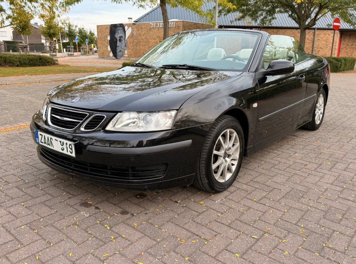 Saab 9-3 Canriolet Met 1.9 TiD van 2006!, Auto's, Cabriolet, Bedrijf, Euro 4, Te koop