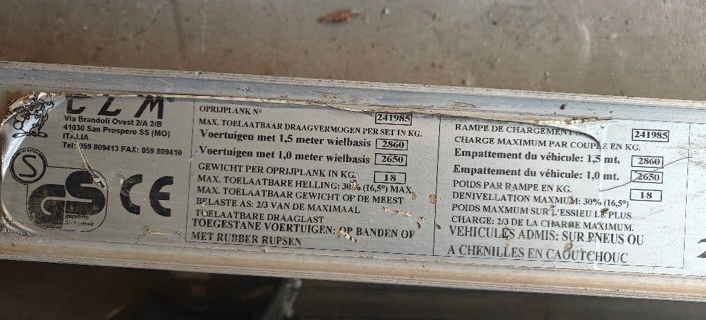 Aluminium oprijplaten, Ophalen, Zo goed als nieuw