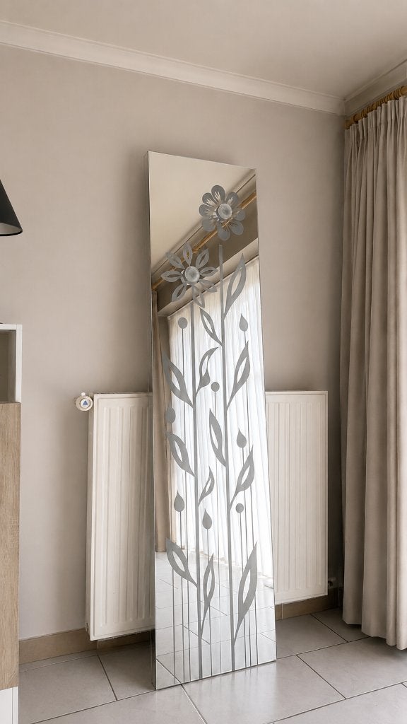 Miroir avec lumières, Utilisé, 50 à 75 cm, Rectangulaire, 150 à 200 cm