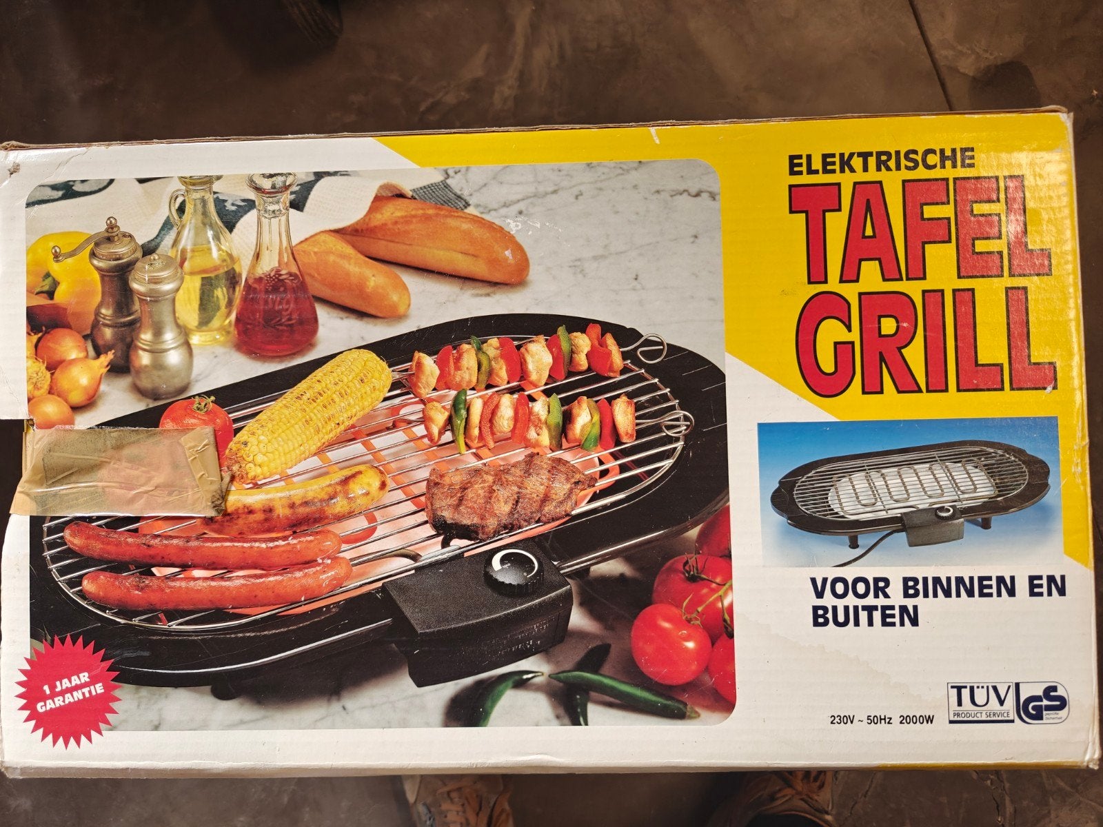Tafel bbq, Ophalen