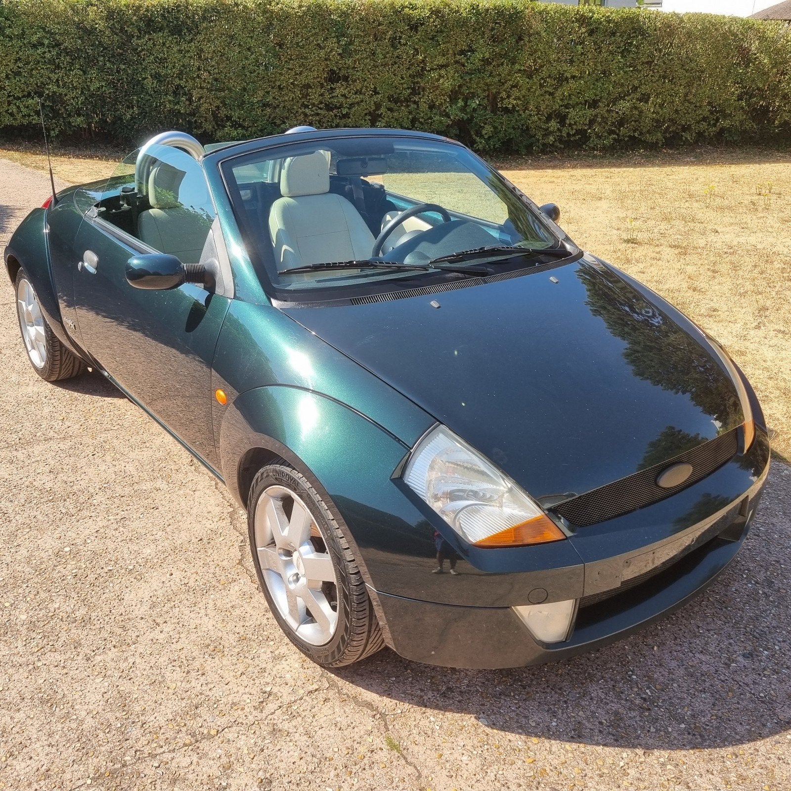 Ford streetka 1.6 benzine 70kw 2004, Beige, 4 cilinders, 1600 cc, Handgeschakeld