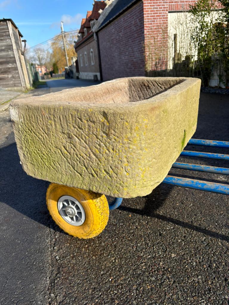 Antieke pompbak, voederbak Voor info BELLEN 0474220705, Enlèvement, Comme neuf