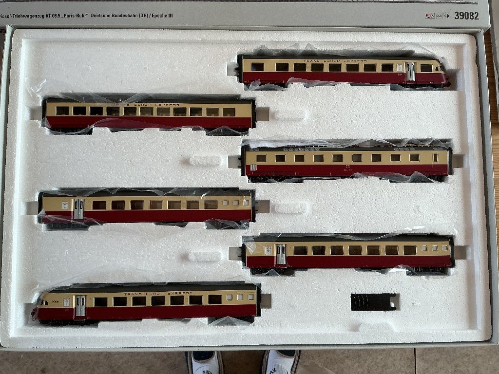 Marklin 37547 SBB Are TEE 6 pièces AC mfx - neuf, Neuf, Enlèvement ou Envoi, Courant alternatif, Set de Trains