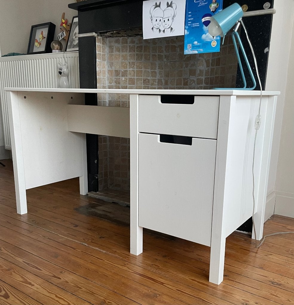 Bureau, Maison & Meubles, Autres marques, 135 cm, Enlèvement, Utilisé