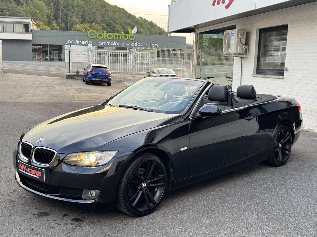 BMW 3 Serie 320 CABRIO 2.0d BOITE AUTO SPORT DESIGN BLACK ED, Autos, BMW, Cuir, Euro 5, Achat, Entreprise