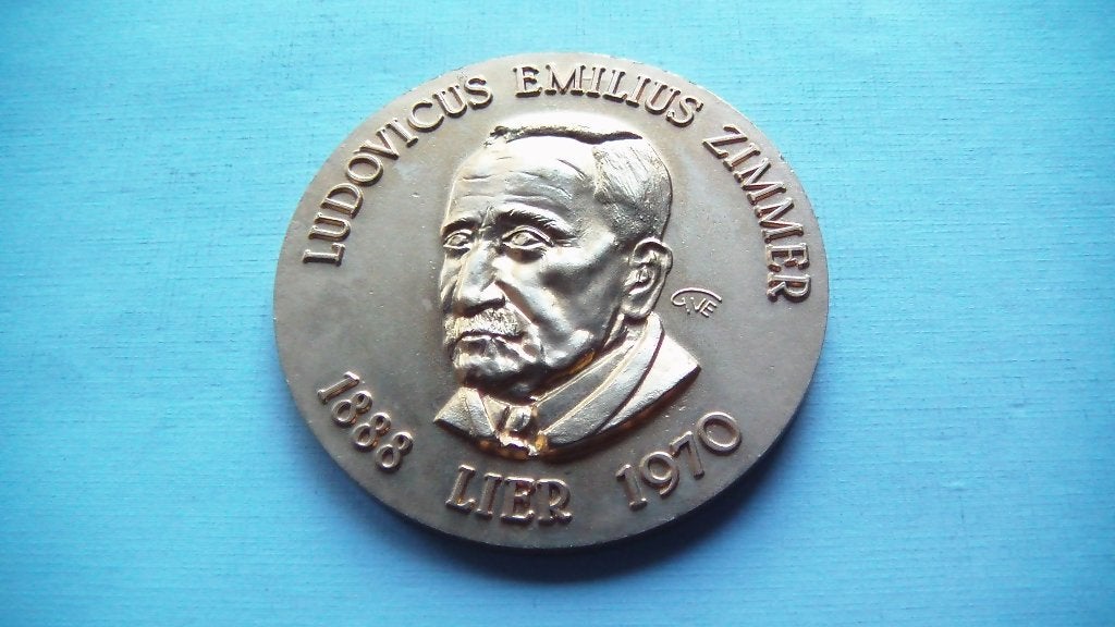RESERVE ALN médaille ludovicus zimmer 1980 (50mm), Enlèvement