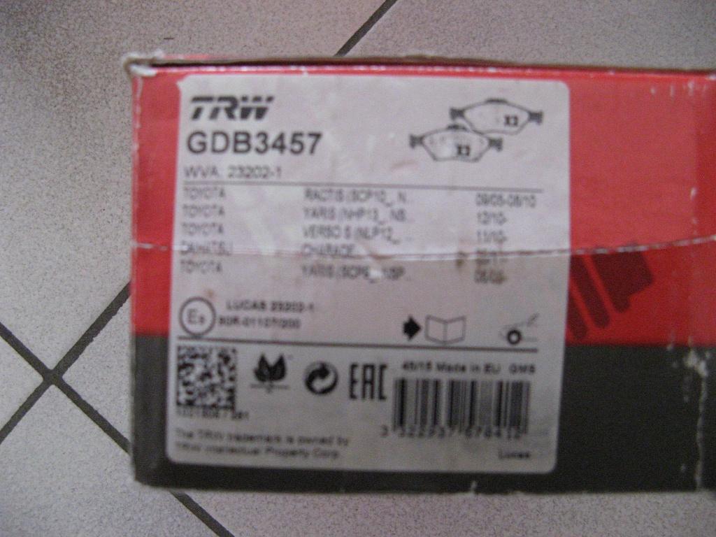Remblok Toyota, Auto-onderdelen, Ophalen of Verzenden, Daihatsu
