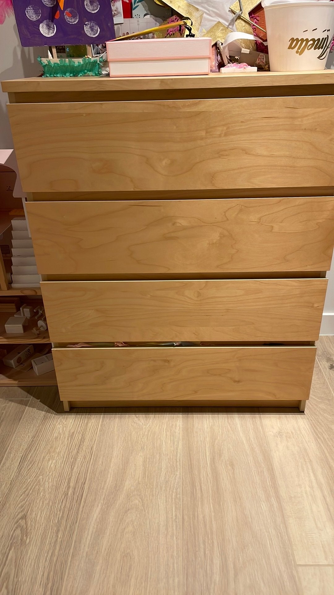 Ikea ladekast MALM, Huis en Inrichting, Kasten | Ladekasten, Ophalen, Zo goed als nieuw