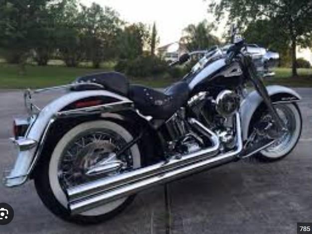vance hines BIG SHOTS LONG uitlaat softail longshots evo, Enlèvement ou Envoi, Utilisé