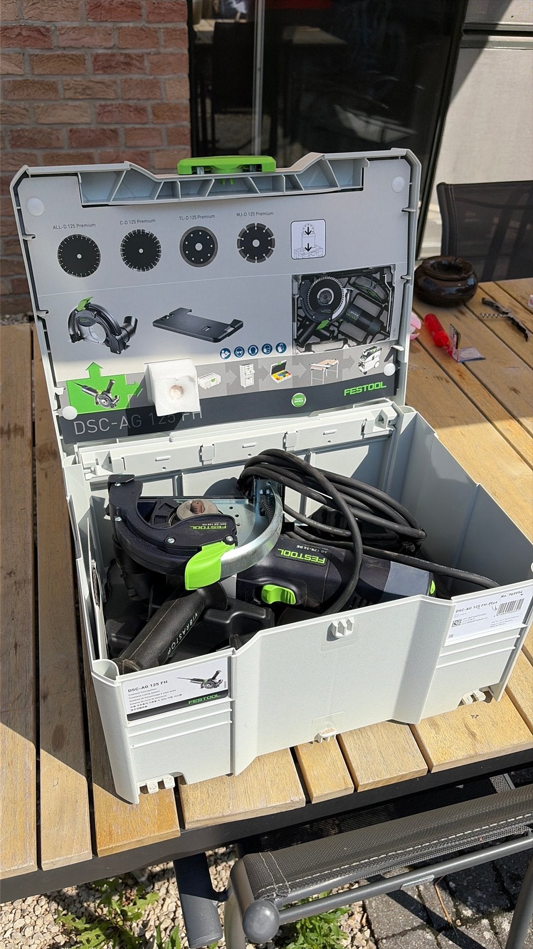 Festool DSC 125 FH, Ophalen, Nieuw