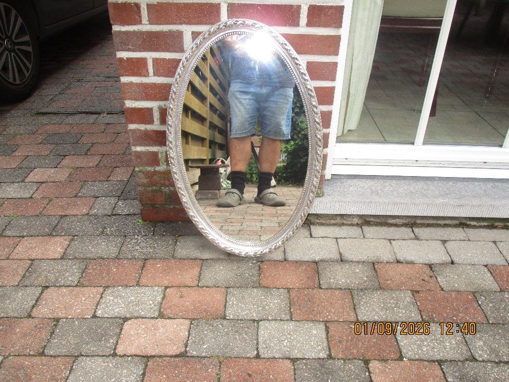 Spiegel, Huis en Inrichting, Ophalen, Minder dan 50 cm, Zo goed als nieuw, Minder dan 100 cm