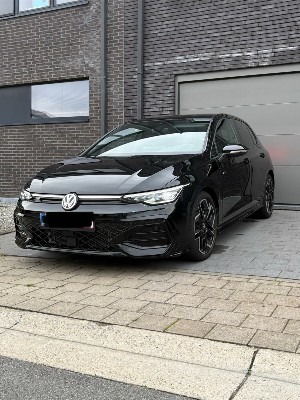 Volkswagen Golf R-Line eTSI, Auto's, Automaat, 1498 cc, Leder en Stof, Zwart
