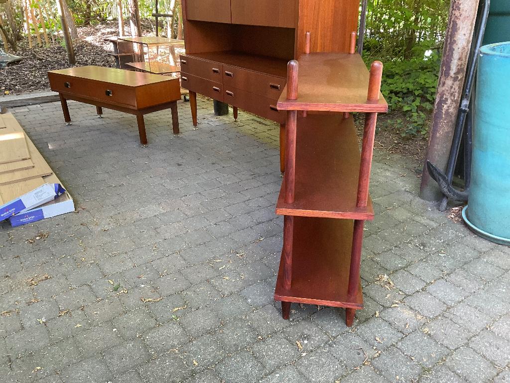 4 stuks vintage kastjes met gebruiksporen, Antiek en Kunst, Ophalen
