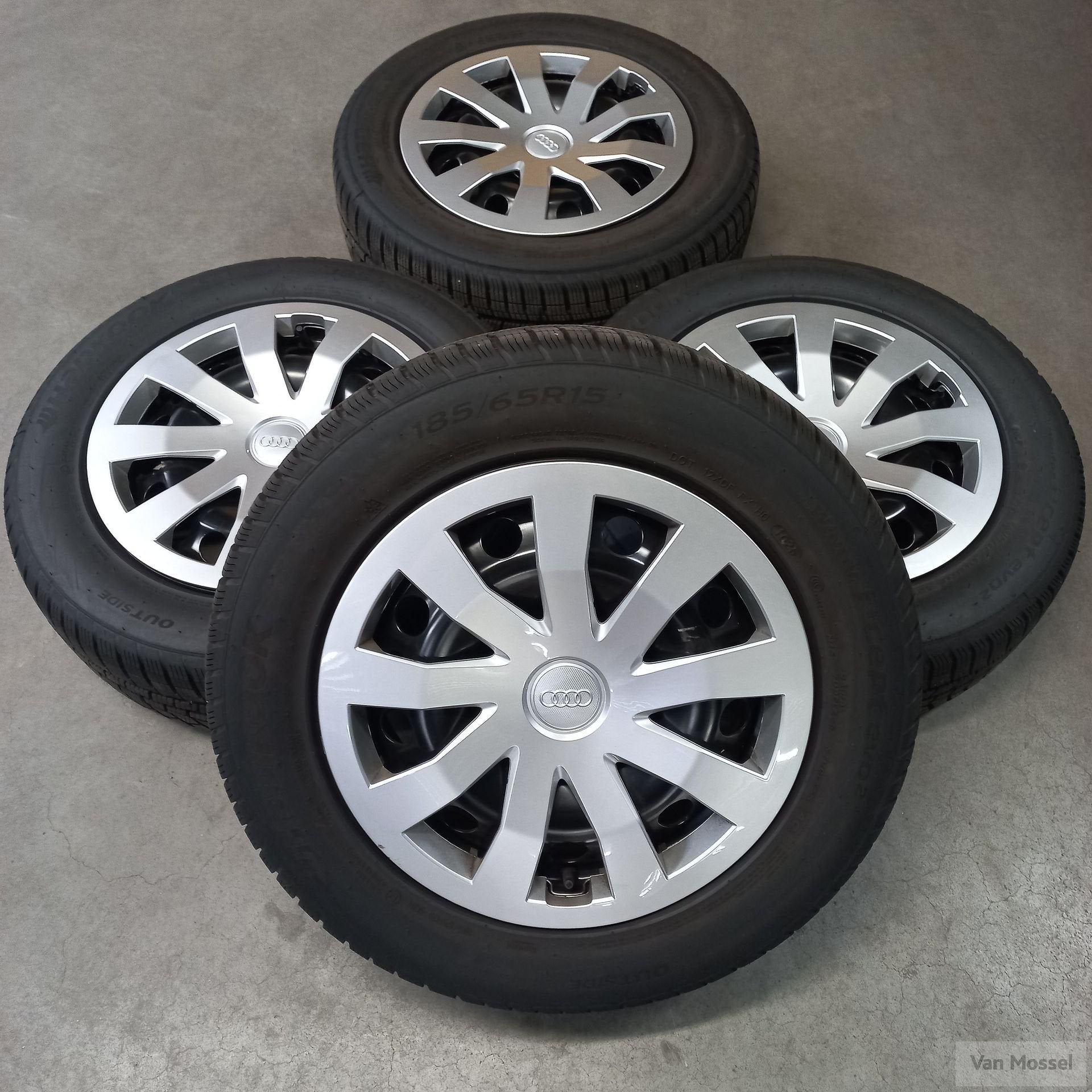 Audi A1 hankook WInter I Cept EVO2 185/65/R15 92H, Gebruikt, 15 inch, -, -