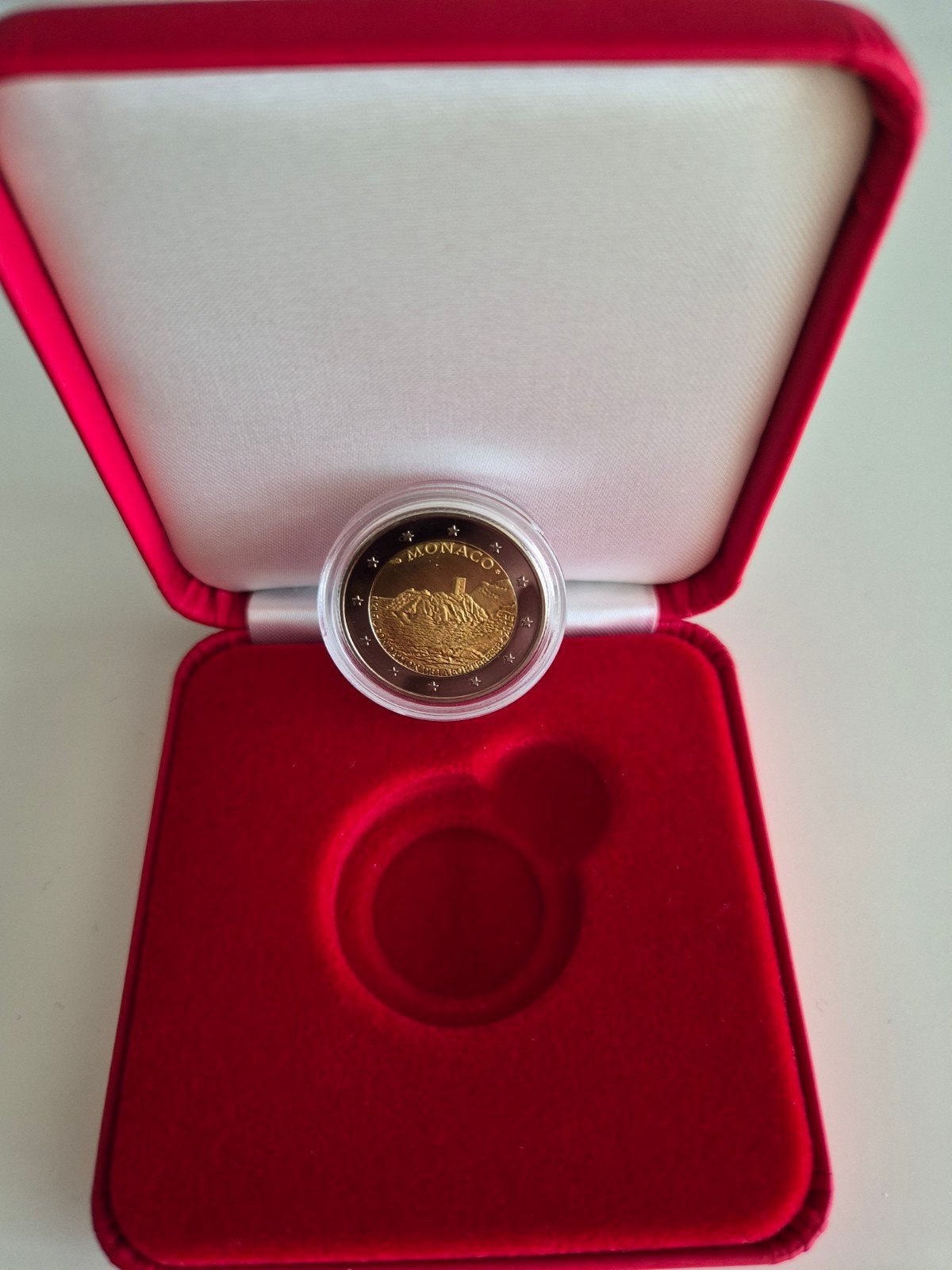 2€ Herdenkingsmunt Monaco  La Forteresse, Postzegels en Munten, Ophalen of Verzenden, Monaco