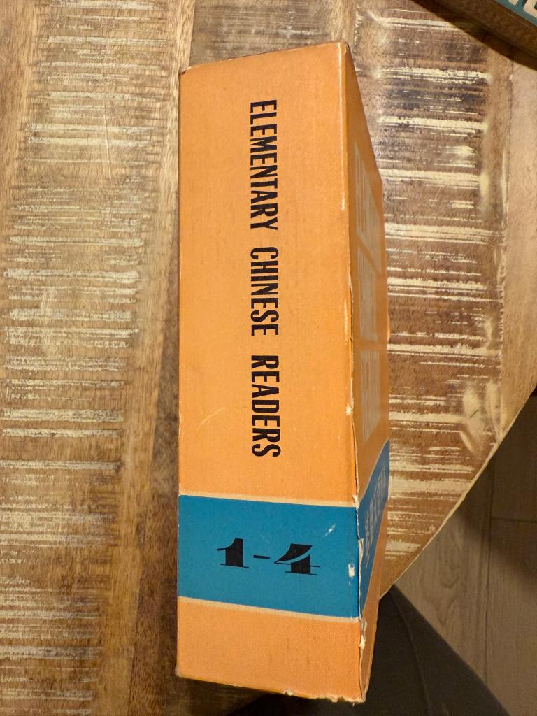 Elementary Chinese readers vintage books 4 stuks, Boeken, Woordenboeken, Gelezen, Chinees, Overige uitgevers, Ophalen of Verzenden