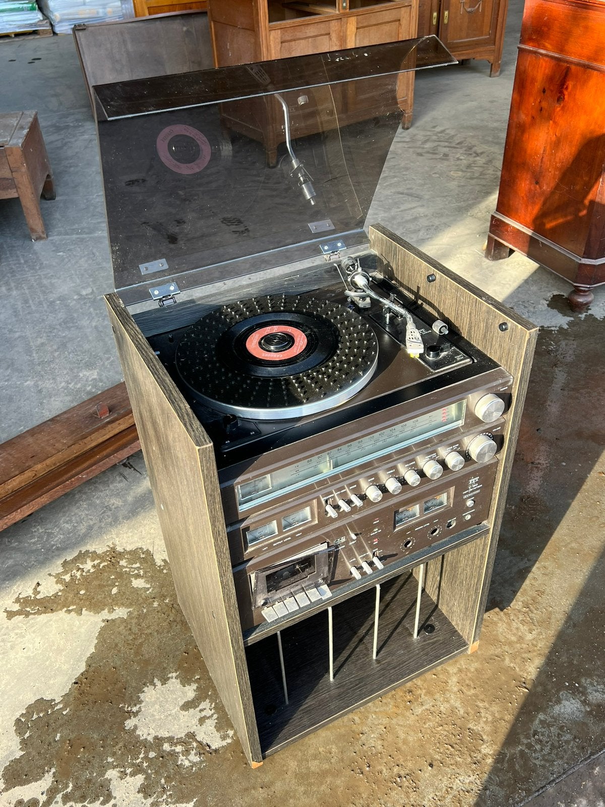Chaîne Hi-Fi vintage ITT T30 — Platine vinyle / Radio, Ophalen