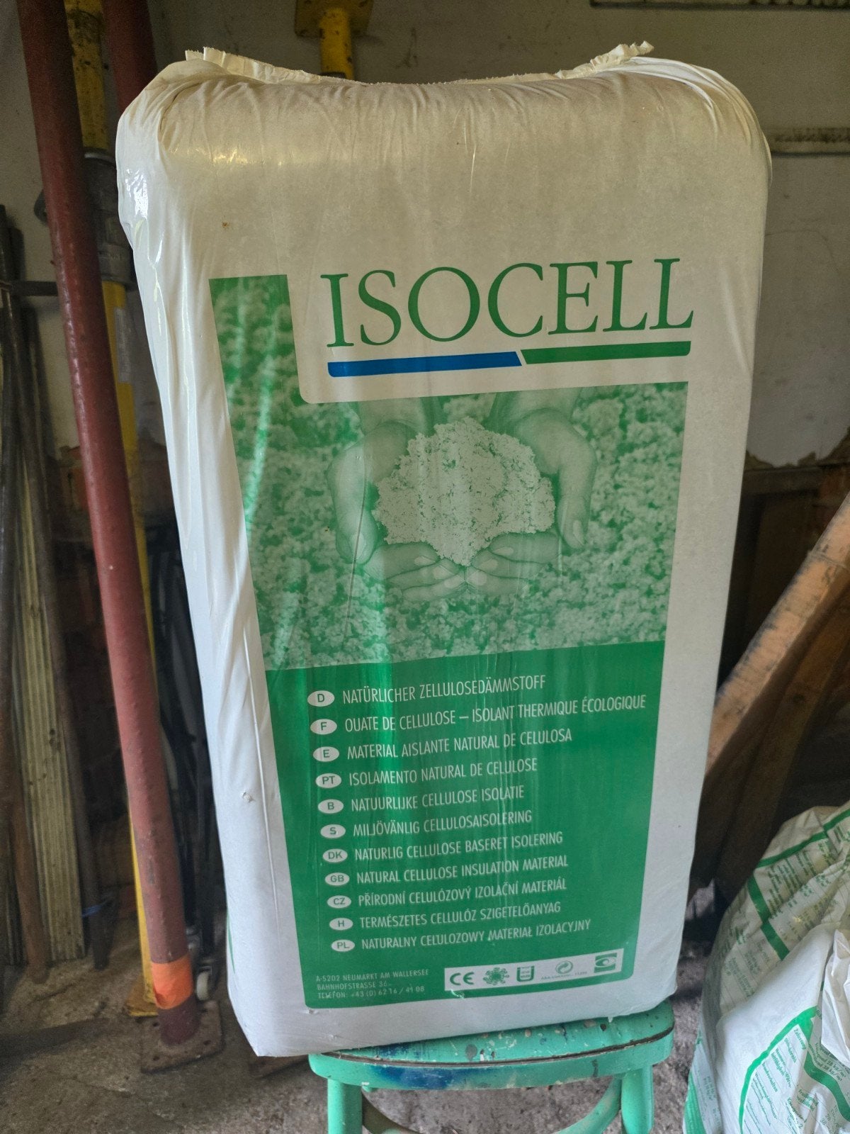 Isocell isolatie, Doe-het-zelf en Bouw, Ophalen
