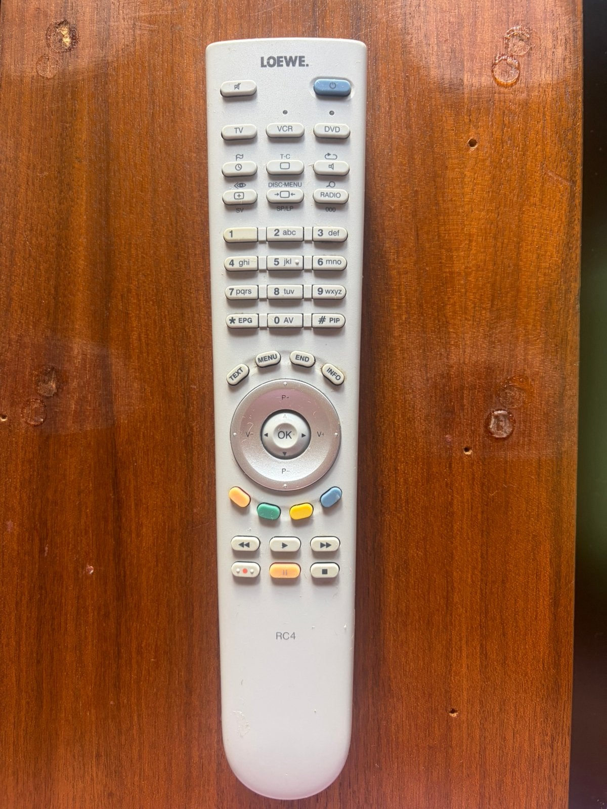 Loewe RC4 tv afstandsbediening, Ophalen of Verzenden, Zo goed als nieuw, Tv