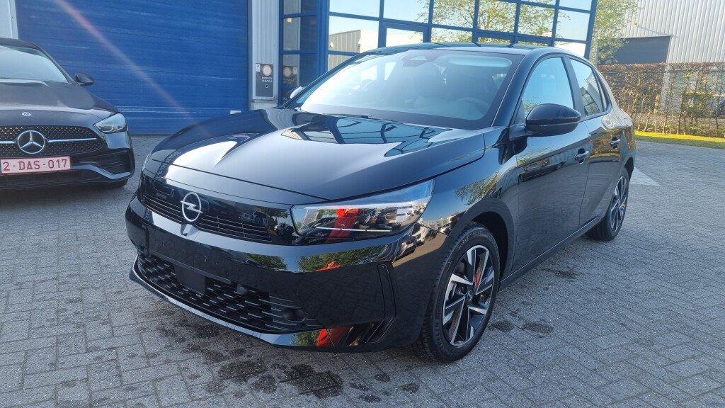 Opel Corsa Turbo edition (bj 2025), Auto's, Voorwielaandrijving, 118 g/km, Lichtsensor, Zwart