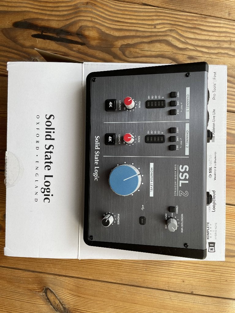 SSL 2-geluidskaart, Audio, Tv en Foto, Professionele apparaten, Ophalen of Verzenden, Zo goed als nieuw, Audio