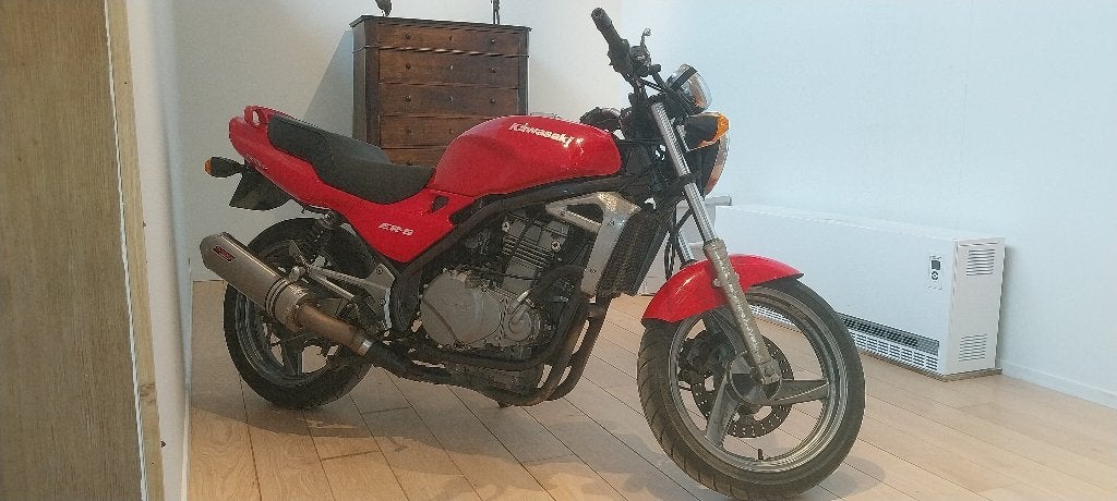Kawasaki ER 500, Motoren, 2 cilinders, Gebruikt, Particulier, Toermotor