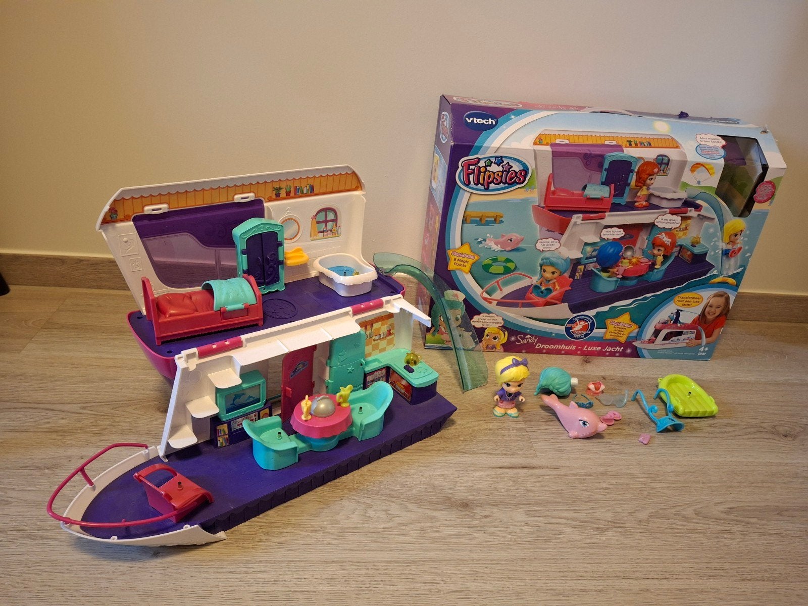 speelboot vtech, Ophalen of Verzenden, Gebruikt, Meisje