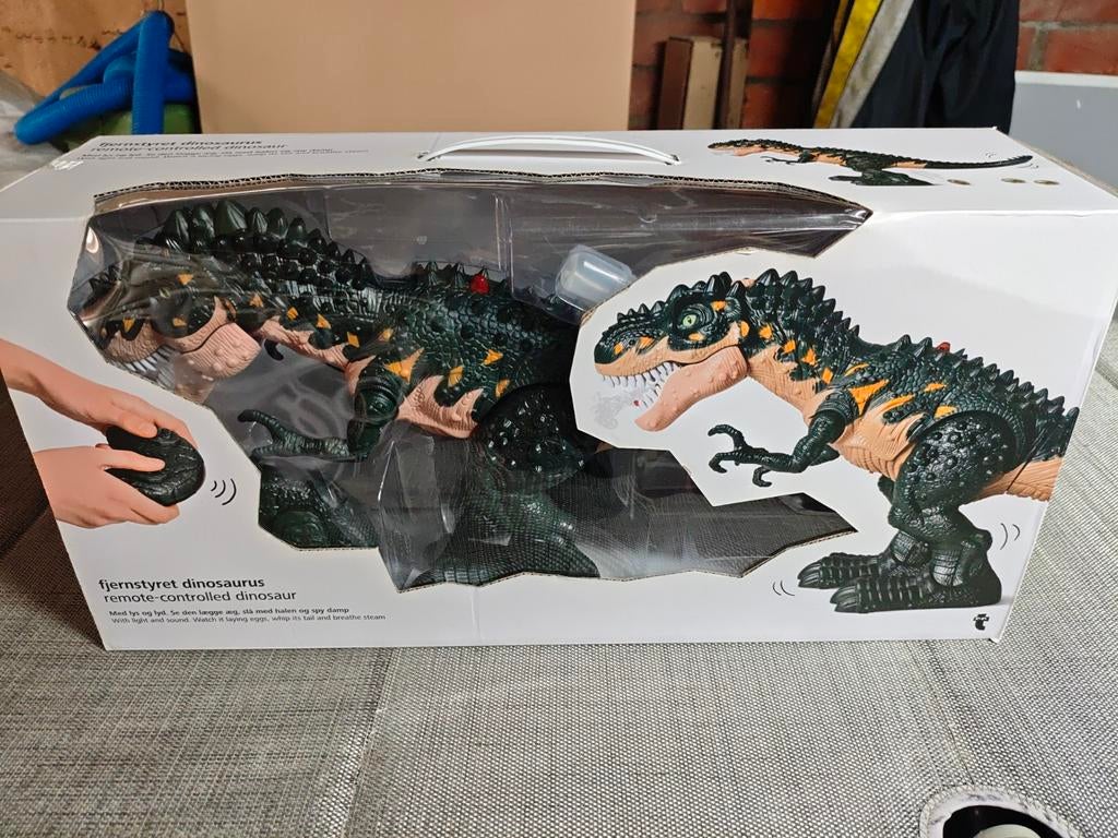 Dinosaurus RC afstandsbediening met rook, Ophalen of Verzenden