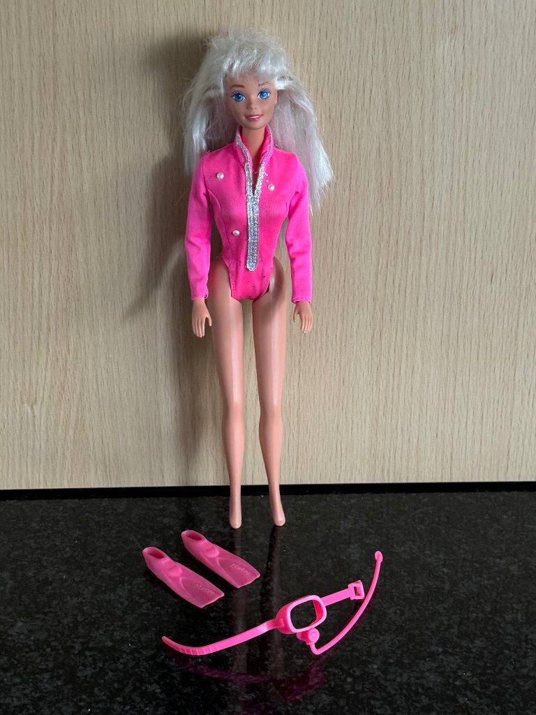Swim 'N Dive Barbie ( vintage ), Kinderen en Baby's, Ophalen of Verzenden, Gebruikt, Barbie