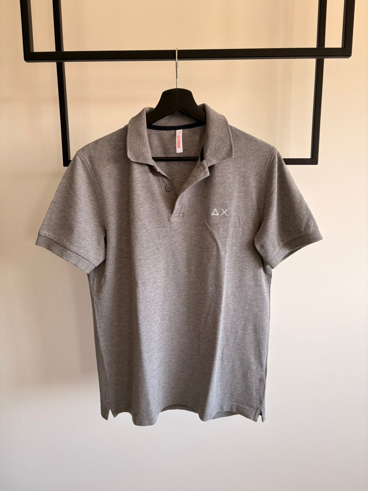 Grijze polo SUN68 maat M, Enlèvement ou Envoi, Porté, Taille 48/50 (M), Gris