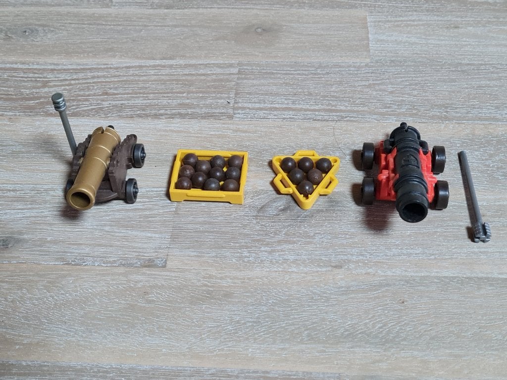 Playmobil - 2 kanonnen  7147, Kinderen en Baby's, Speelgoed | Playmobil, Complete set, Overige typen, Ophalen of Verzenden, Zo goed als nieuw