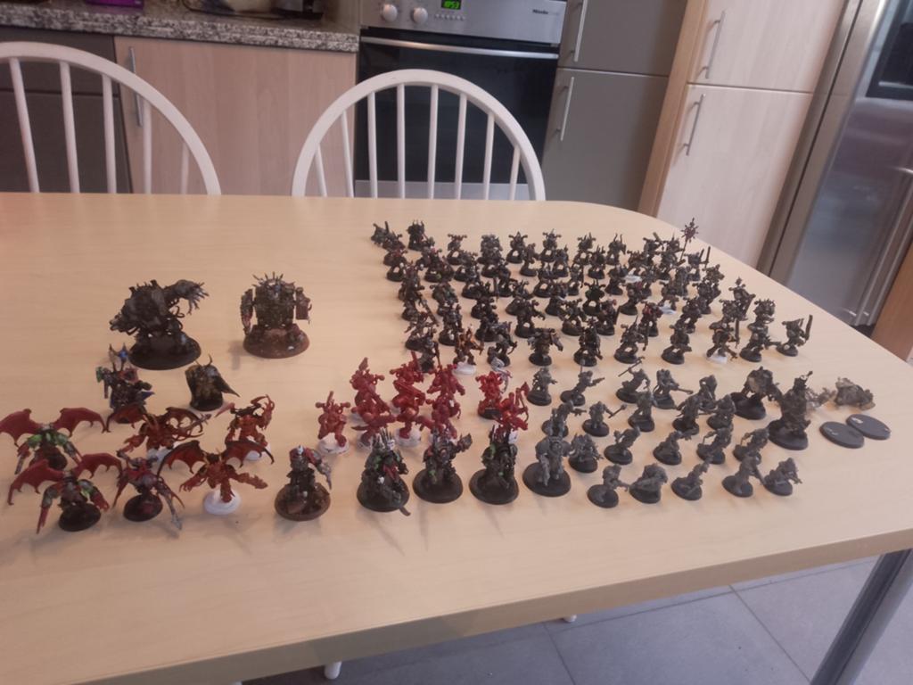 Warhammer chaos space marines leger, Ophalen, Warhammer