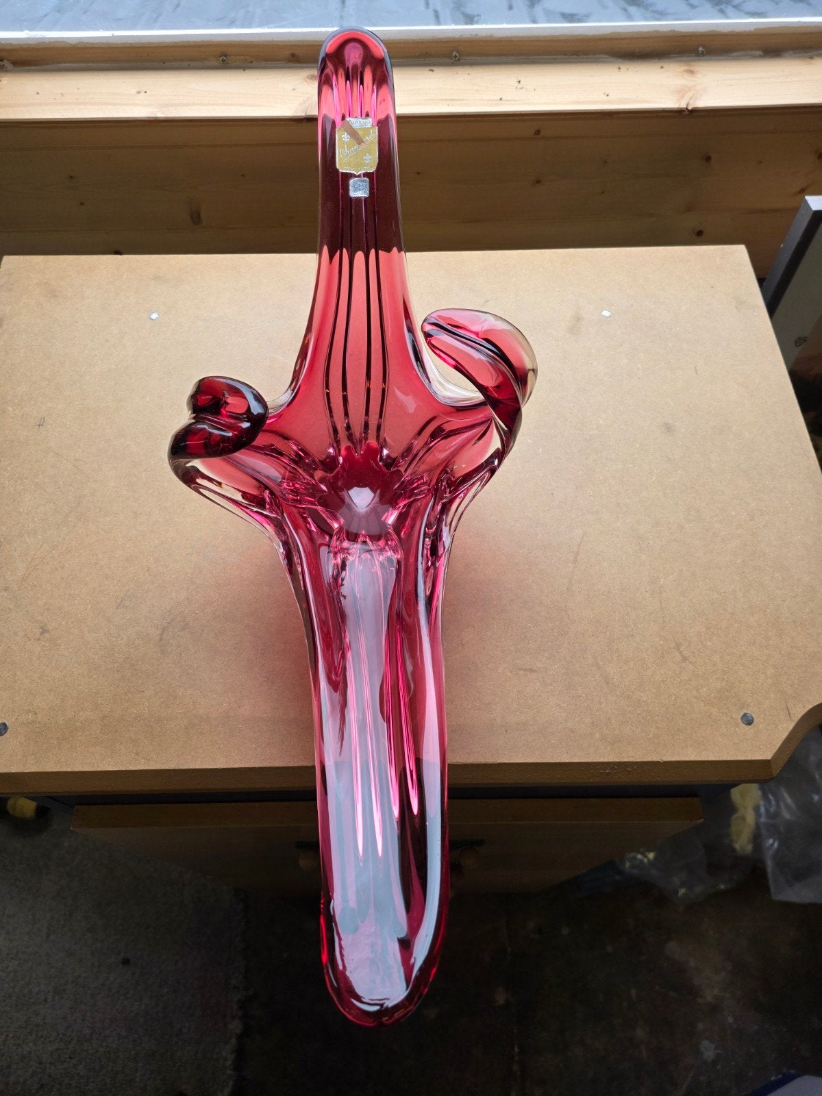 Grote middentafel 66 cm Murano Chambord, Ophalen