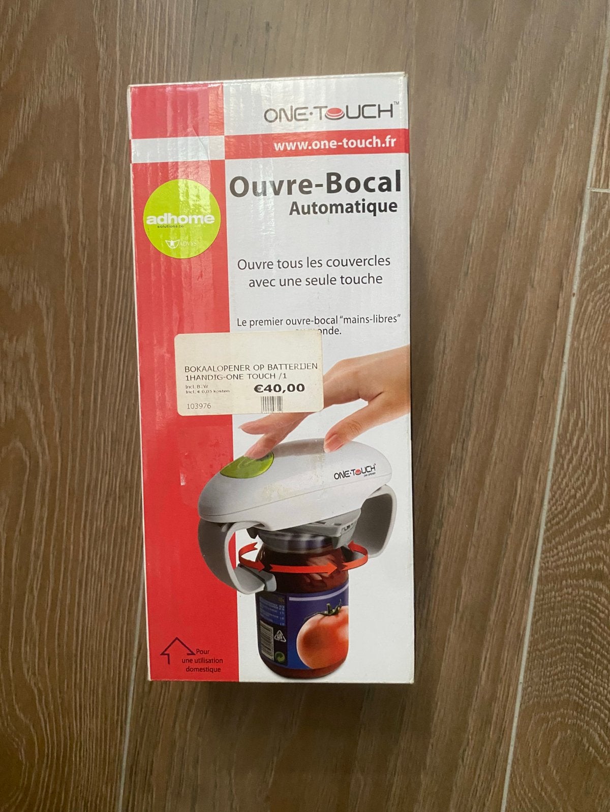 Bokaalopener elektrisch, Ophalen of Verzenden, Nieuw
