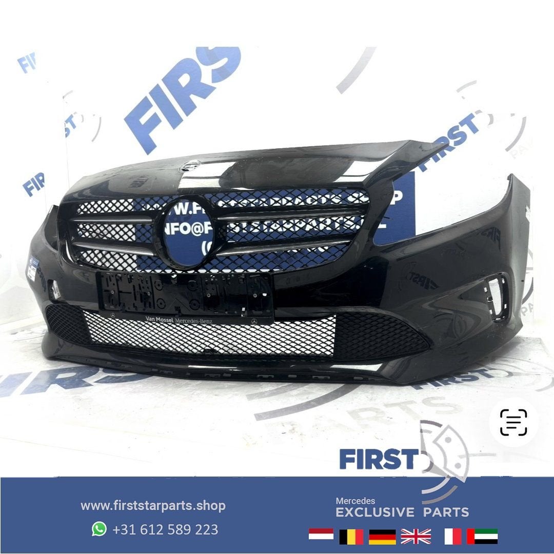 W176 complete Voorbumper Mercedes A Klasse 2012-2018 zwart w, Gebruikt, -, Voor, Ophalen of Verzenden