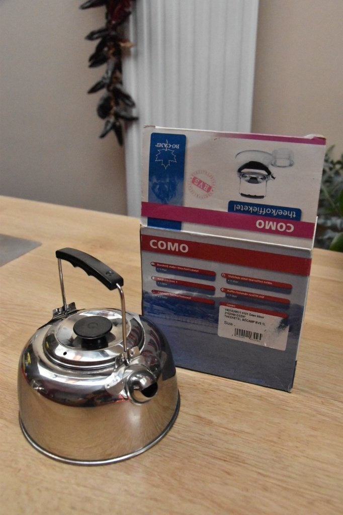 Bo Camp thee/koffieketel como 1 l, Ophalen, Zo goed als nieuw