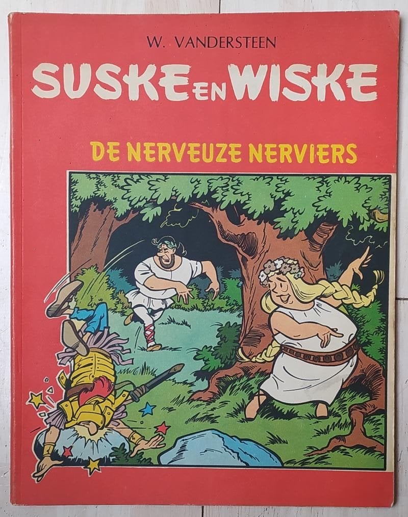 Suske en Wiske - De nerveuze Nerviers ( 1964 ), Boeken, Ophalen of Verzenden