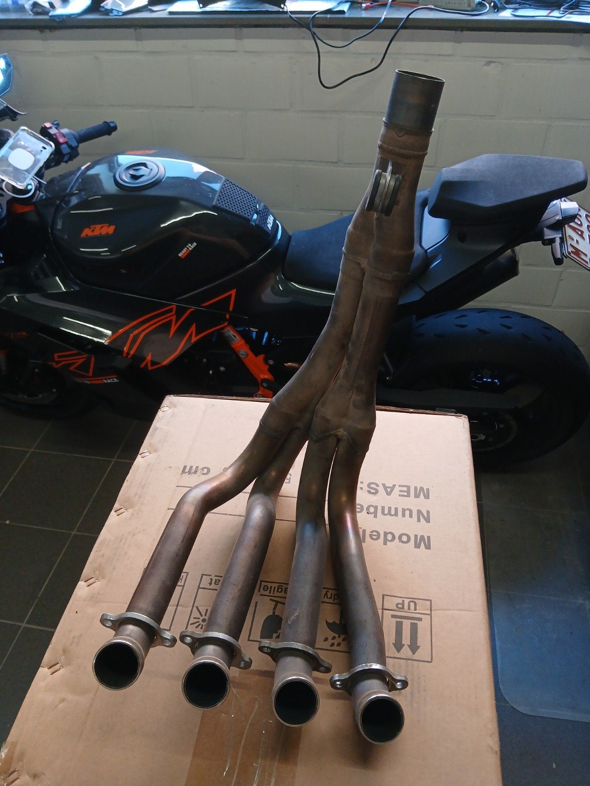 uitlaatbochten honda cbr 1000rr 2008, Particulier